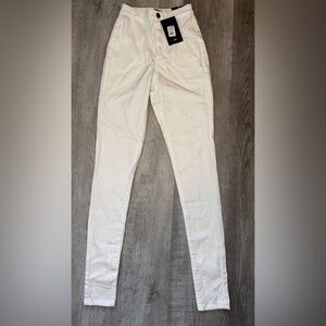 Fashion novelist super high waist denim skinnies size 1